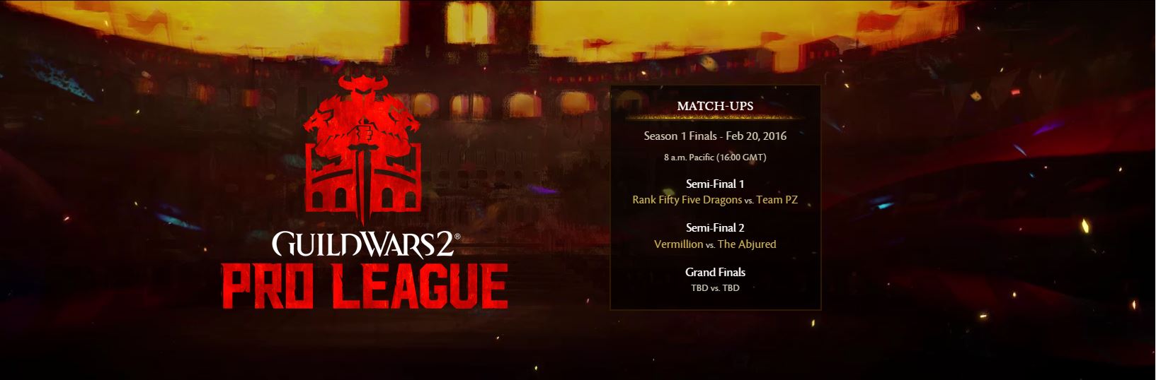 Guild Wars 2 Pro League vasario 20 d.