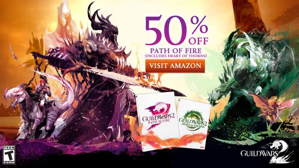 Big Sales on Gem Cards and Guild Wars 2: Path of Fire This Weekend