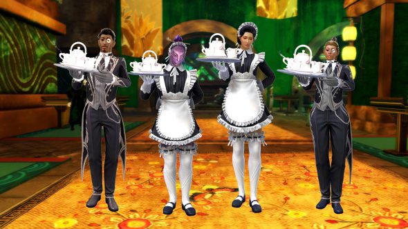 Provide Service with a Smile with the Maid and Butler Outfits