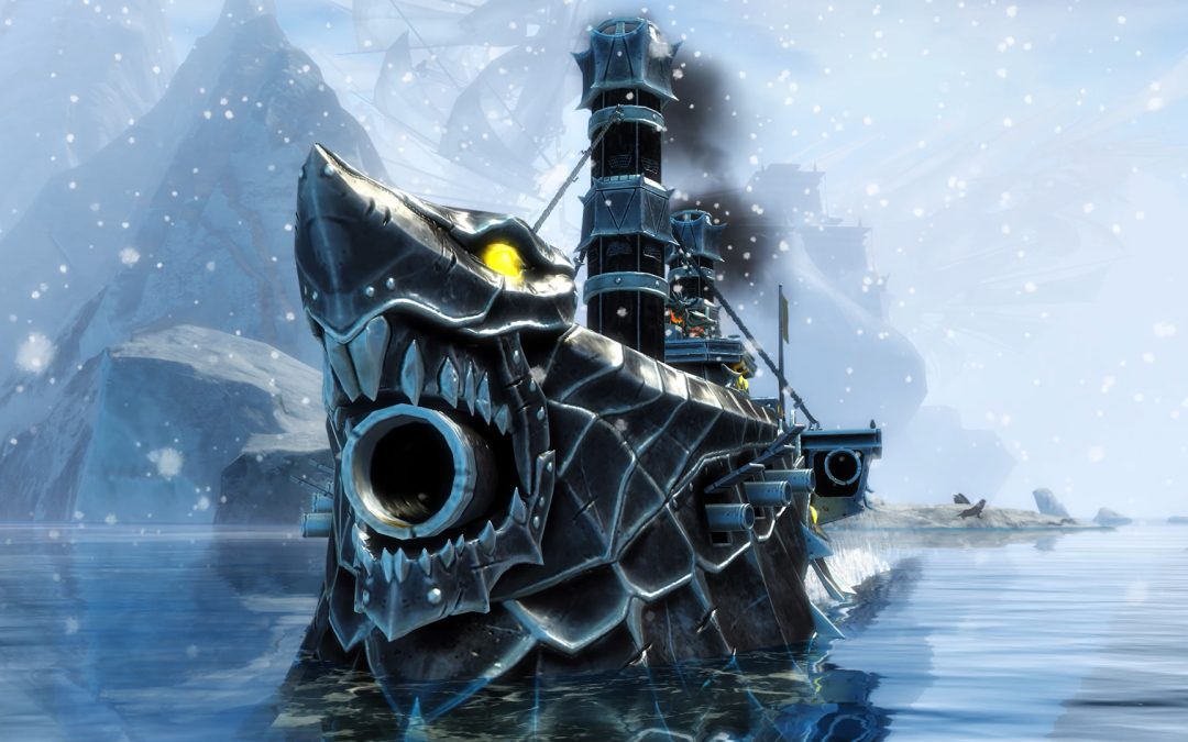 Declare War on the High Seas with the Dreadnought Skiff Skin